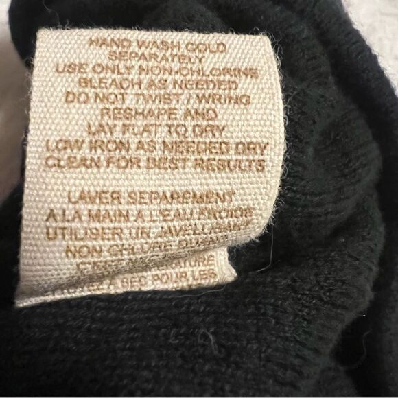 Free People Black Cardigan Sweater. Button Up, Gathered Back. Sz S. Good Cond! - Picture 13 of 15